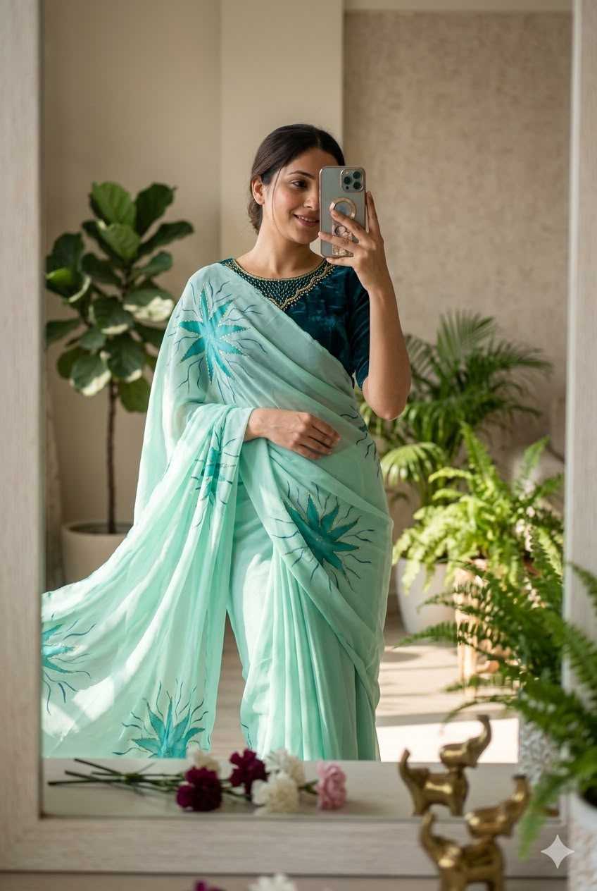 Printed Saree