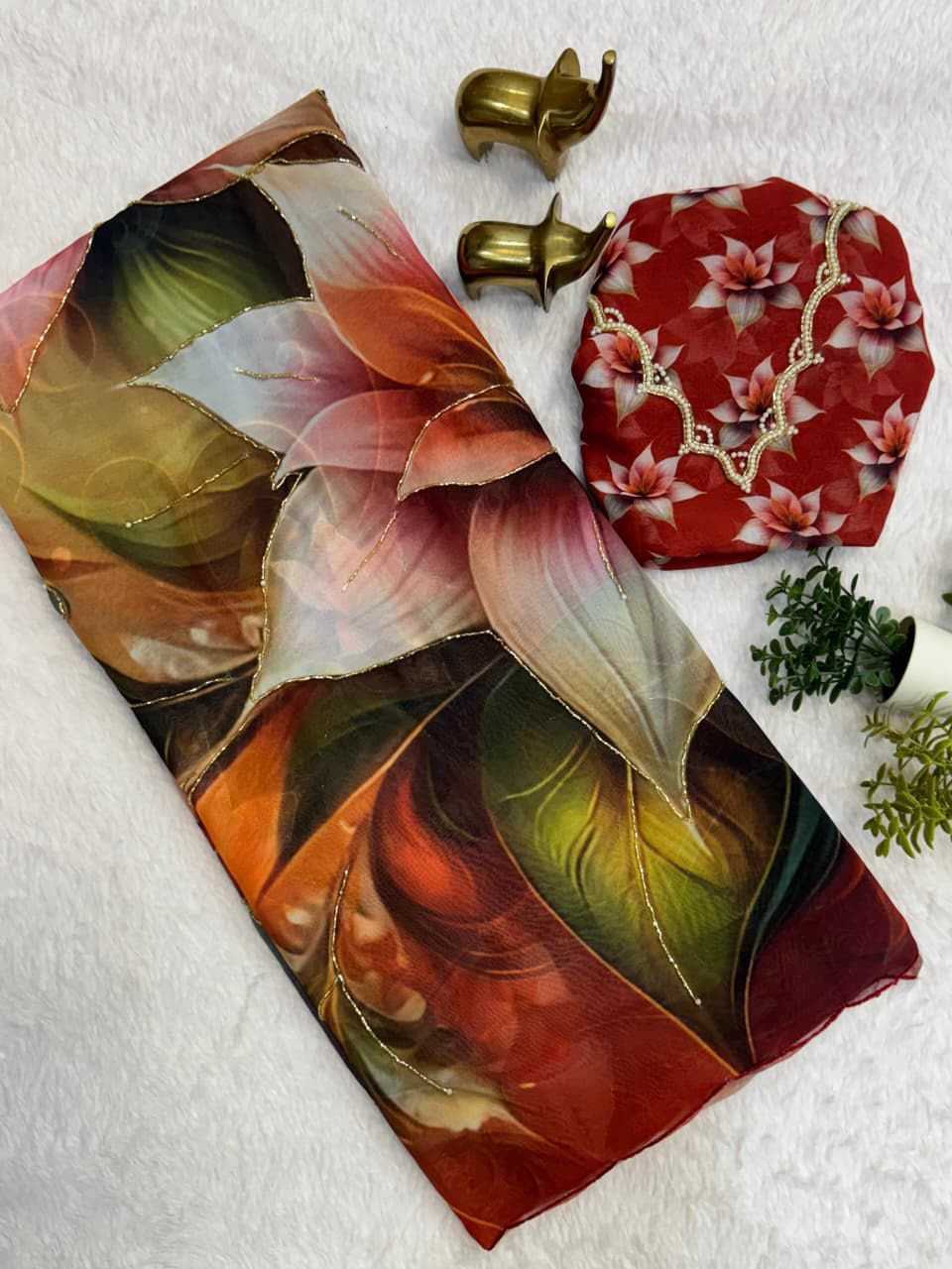 Printed Saree