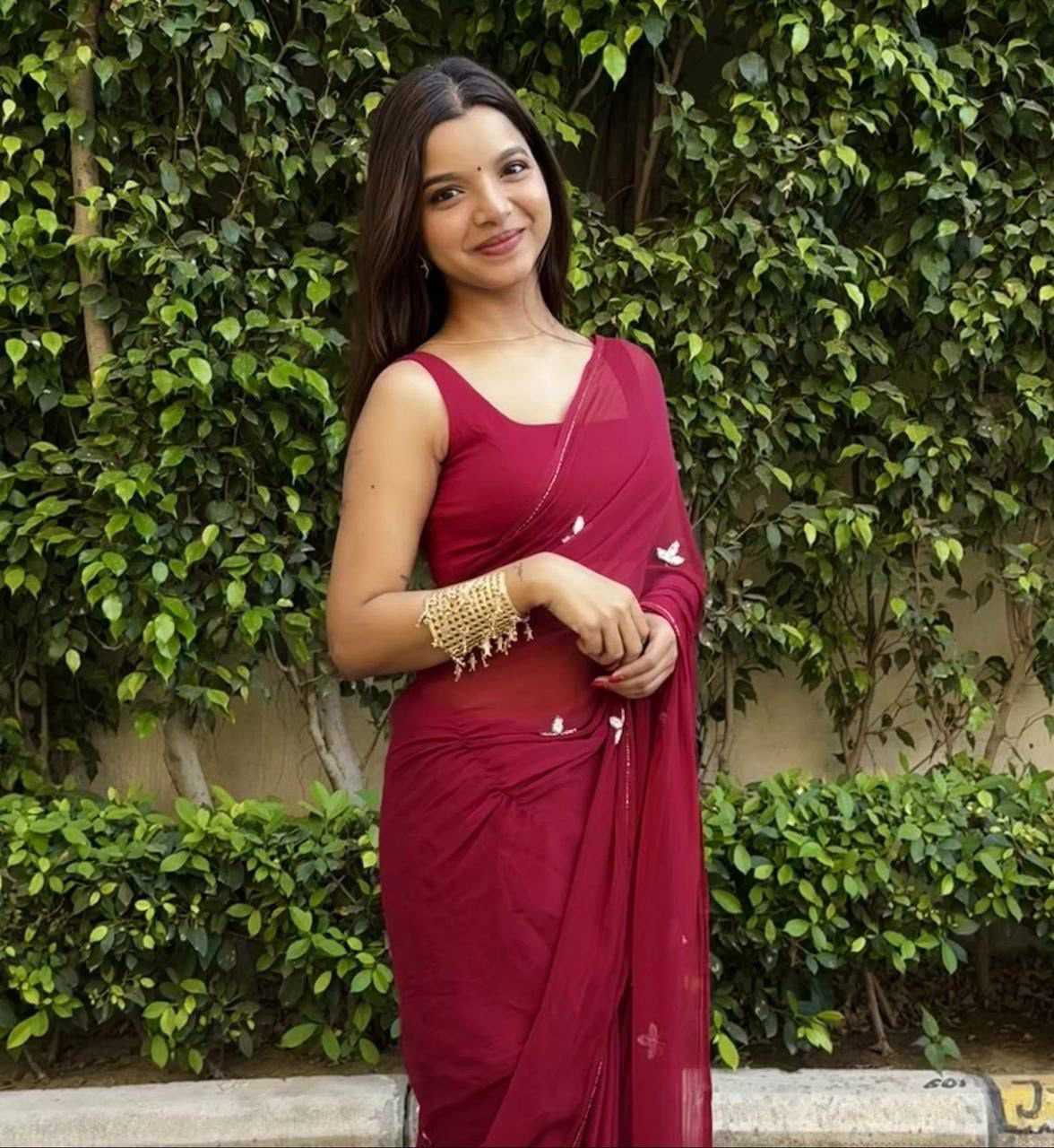 Georgette Designer Saree