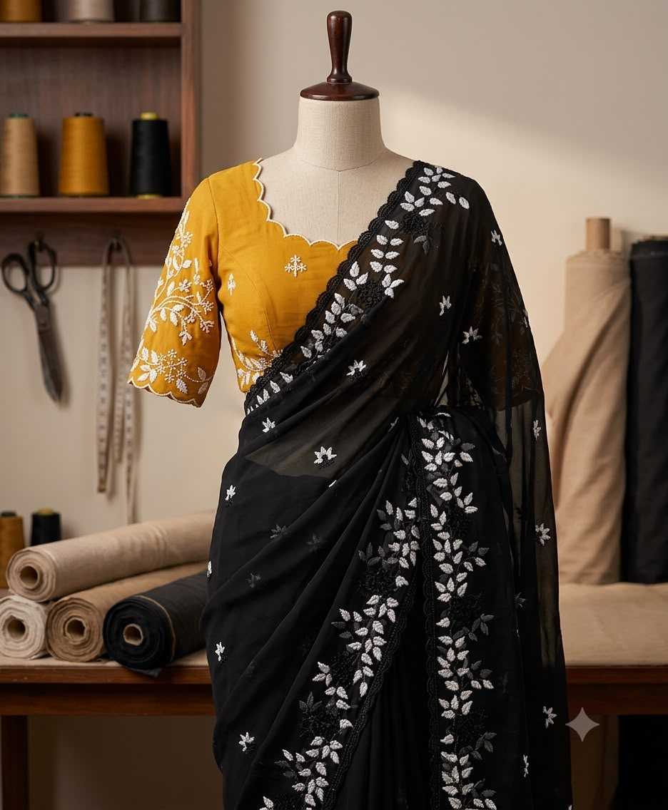 Georgette Party Wear Saree