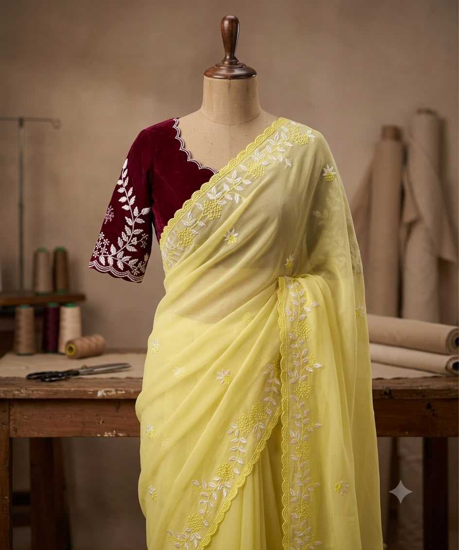 Georgette Party Wear Saree