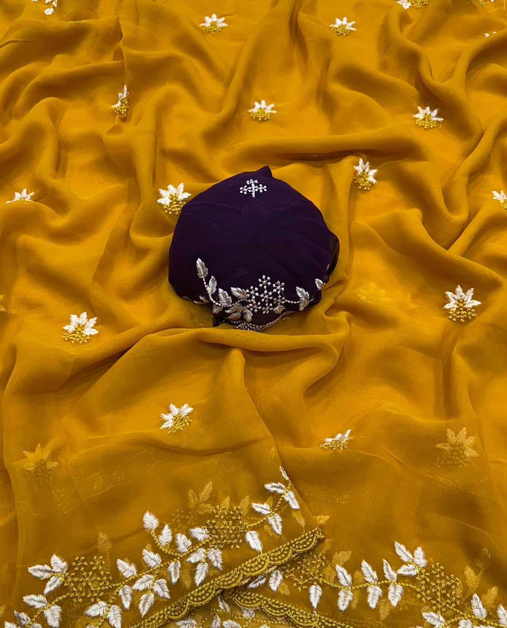 Georgette Party Wear Saree