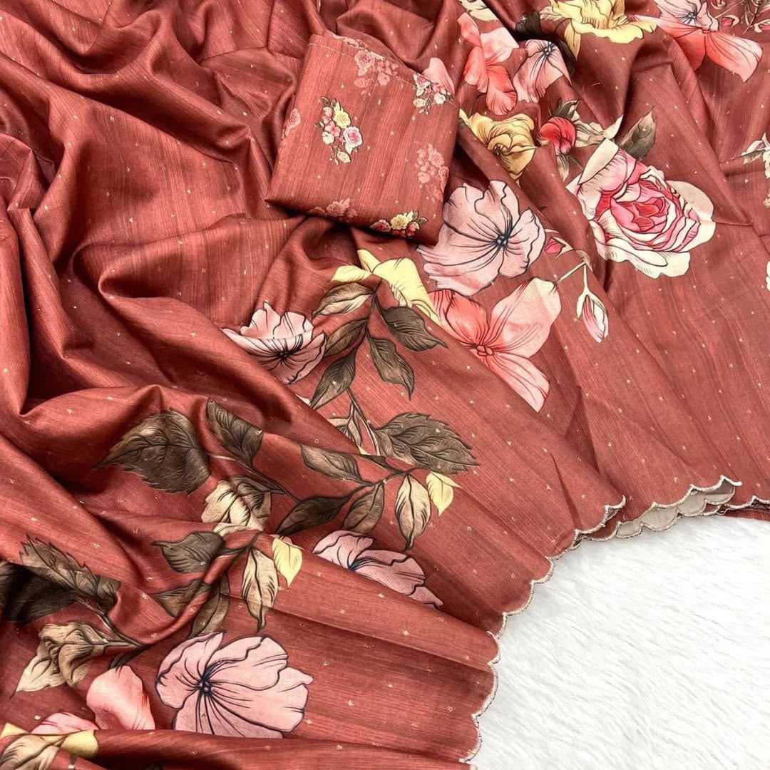 Tussar Silk Saree