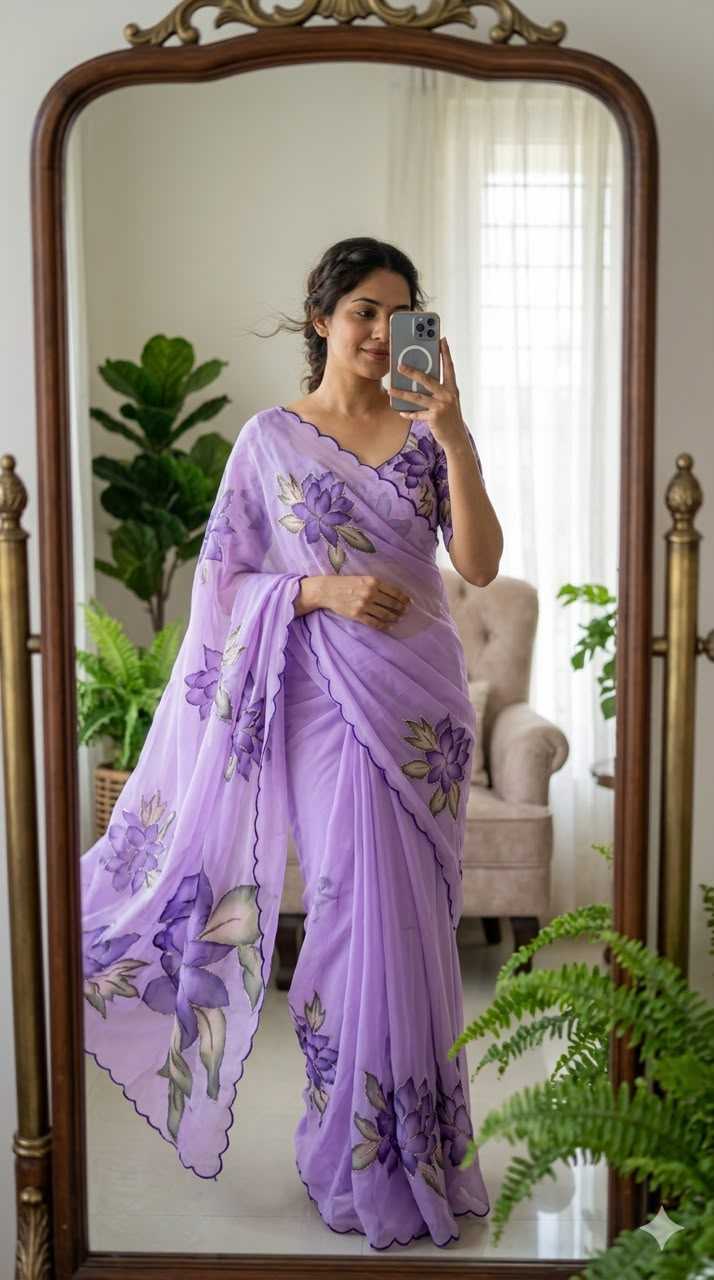 Printed Saree