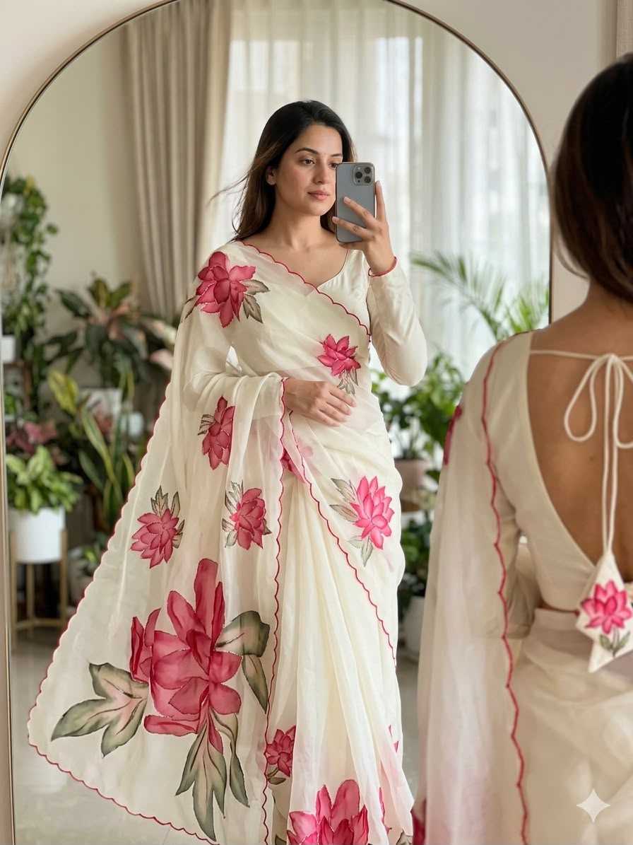 Printed Saree