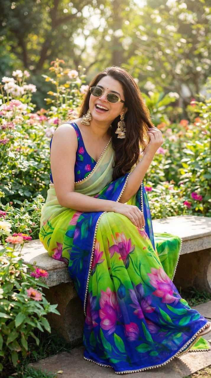 Georgette Designer Saree