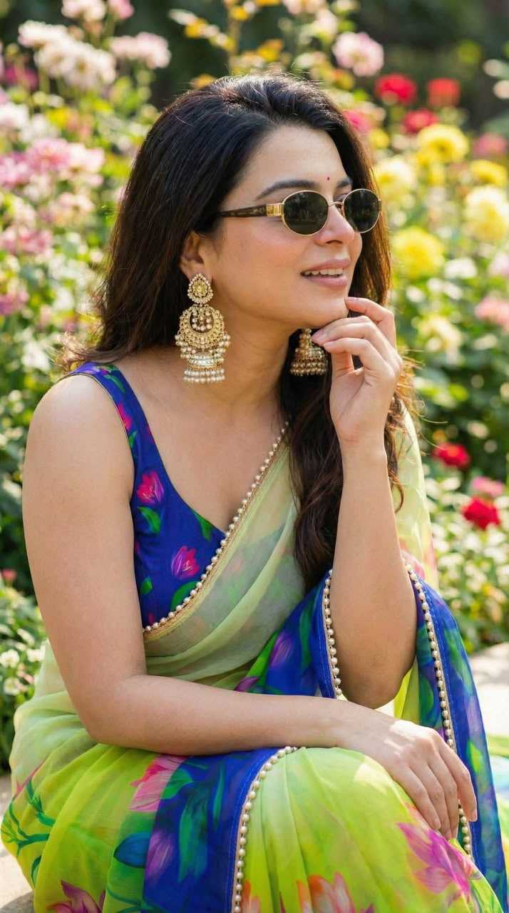 Georgette Designer Saree