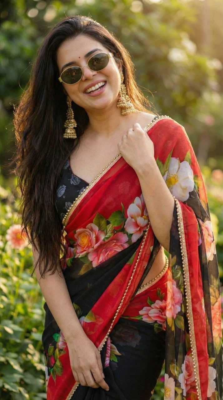 Georgette Designer Saree