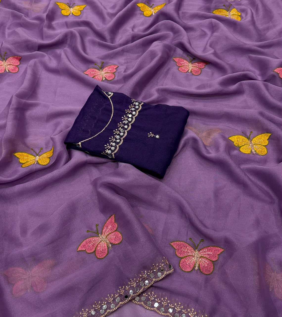 Georgette Designer Saree