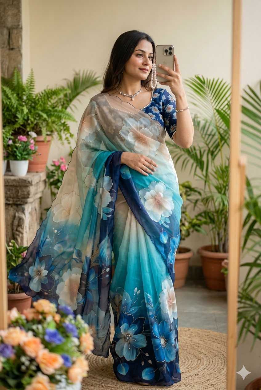 Printed Saree