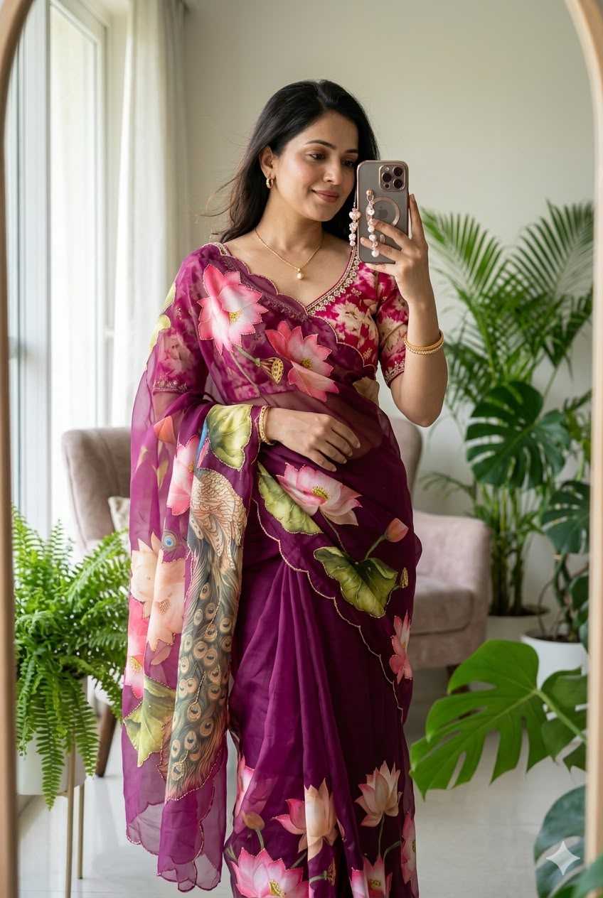 Printed Saree