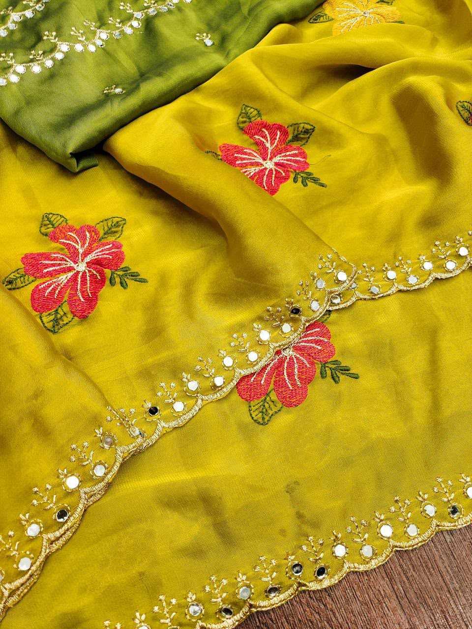 Chitravya Rangoli Silk Traditional Saree