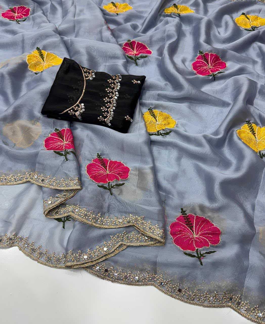 Chitravya Rangoli Silk Traditional Saree