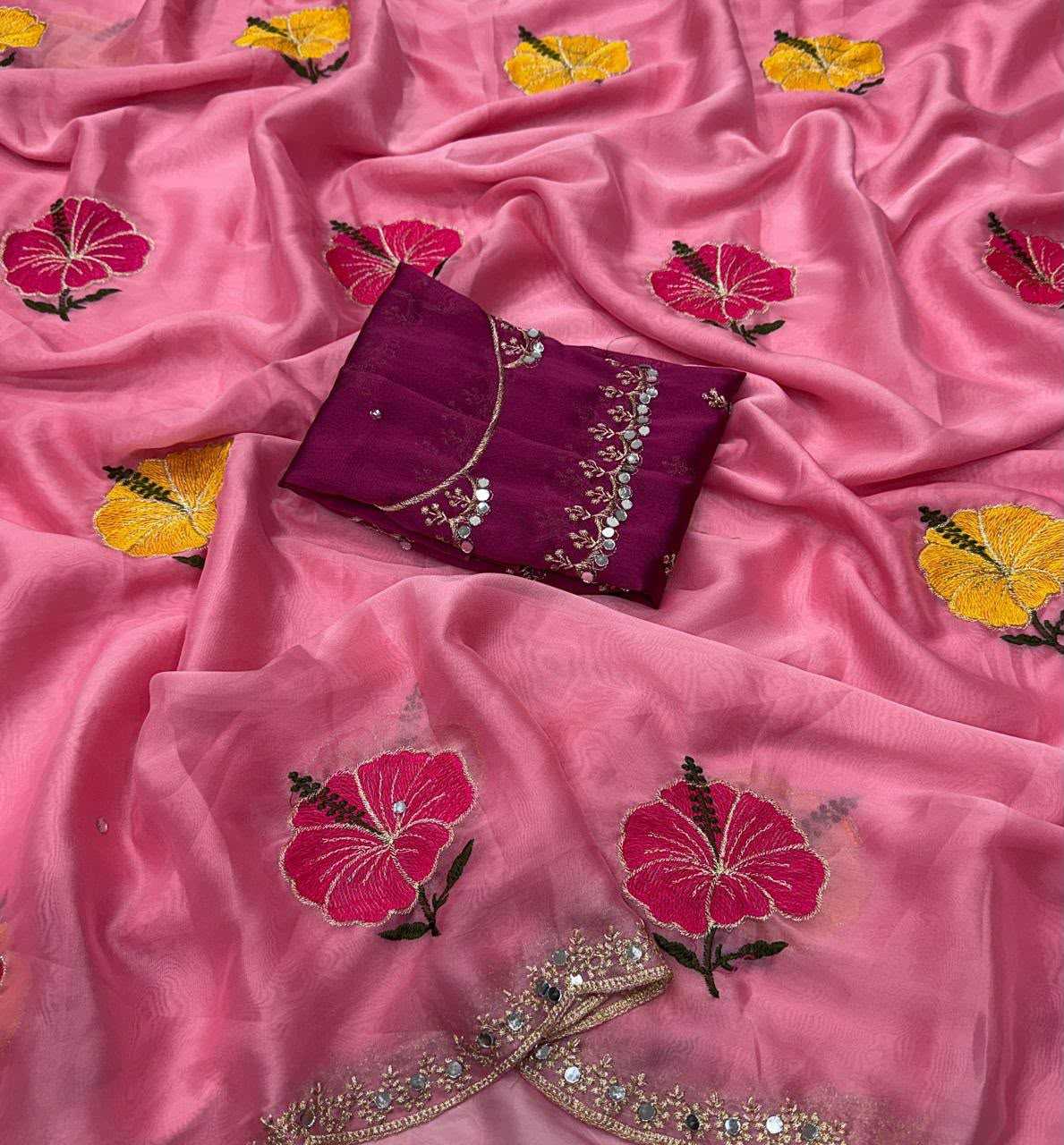 Chitravya Rangoli Silk Traditional Saree