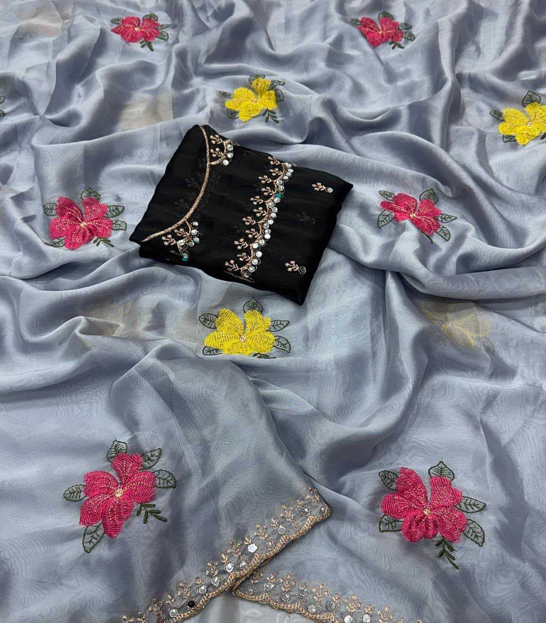 Chitravya Rangoli Silk Traditional Saree