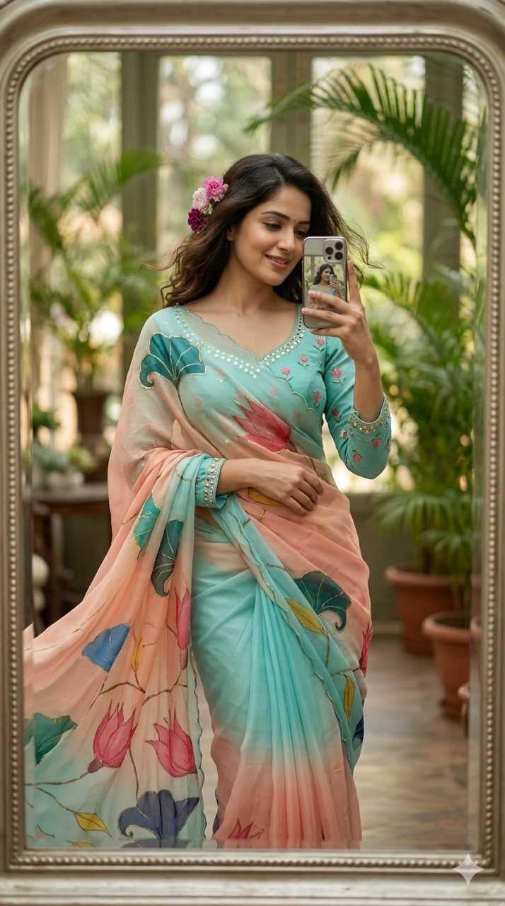Printed Saree