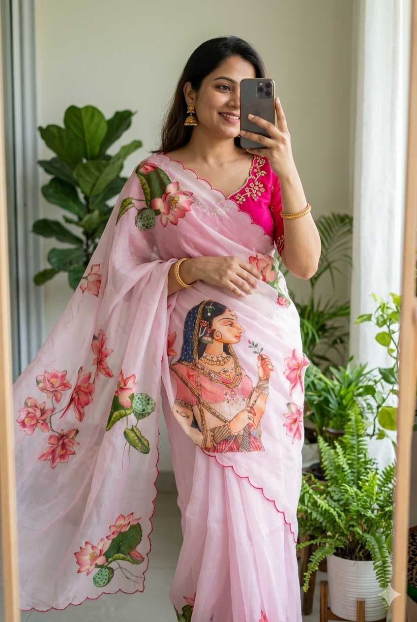 Printed Saree