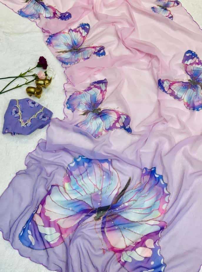 Printed Saree