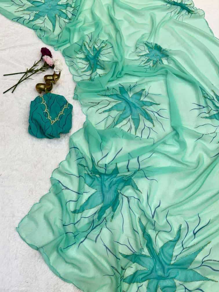 Printed Saree