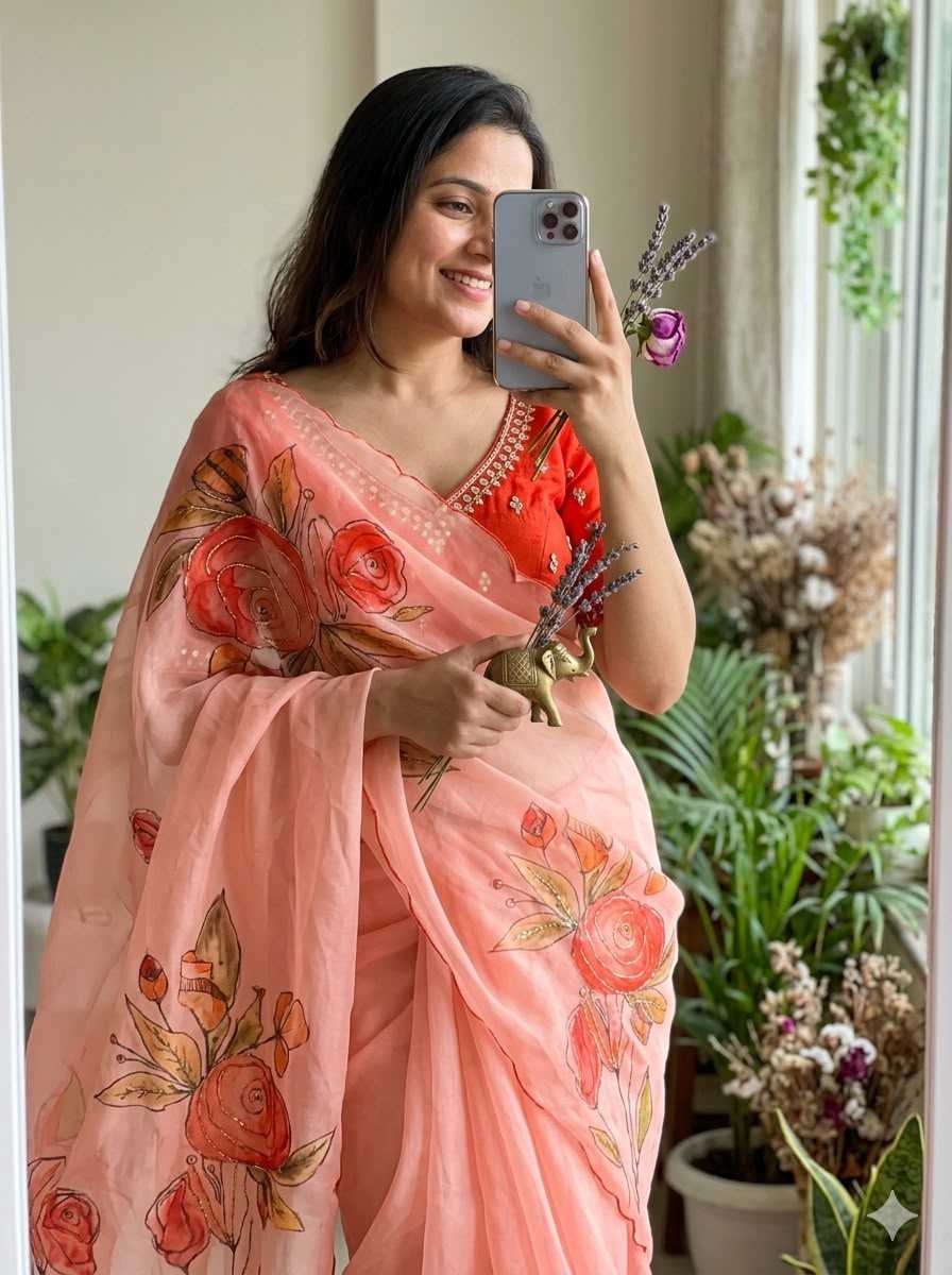 Printed Saree
