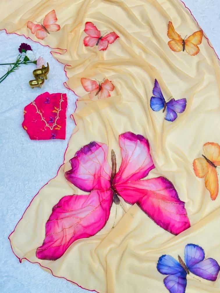Printed Saree
