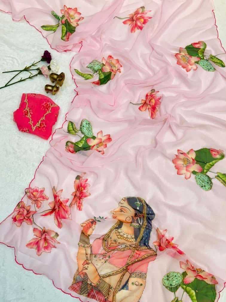 Printed Saree