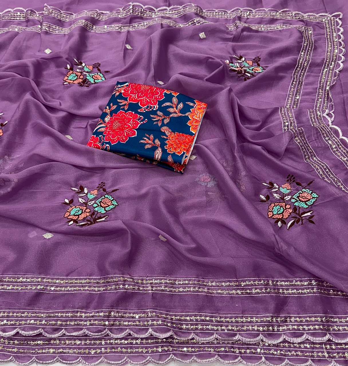 Georgette Designer Saree