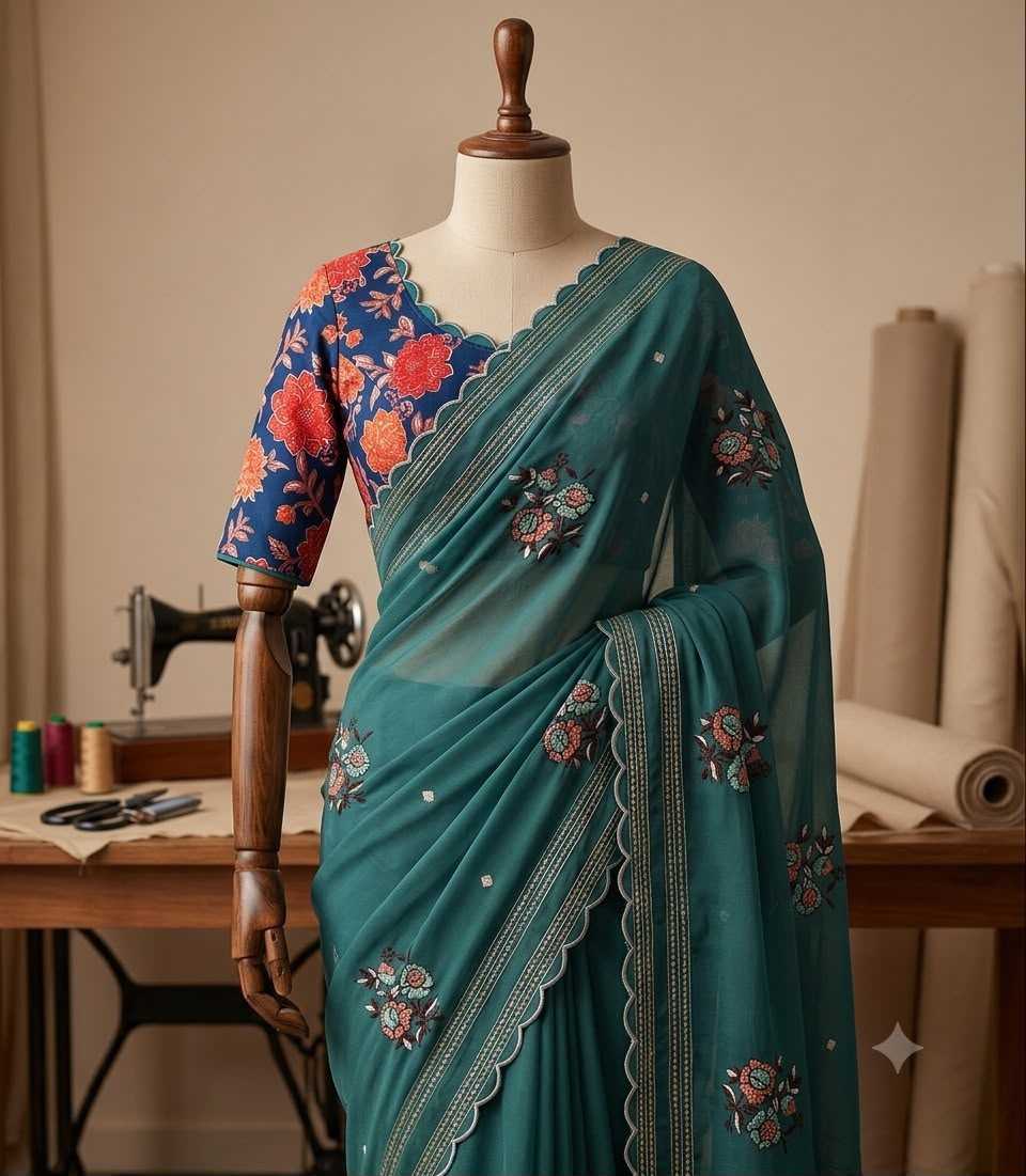 Georgette Designer Saree