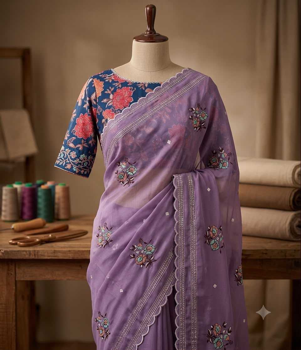 Georgette Designer Saree