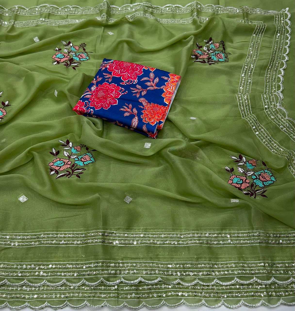 Georgette Designer Saree
