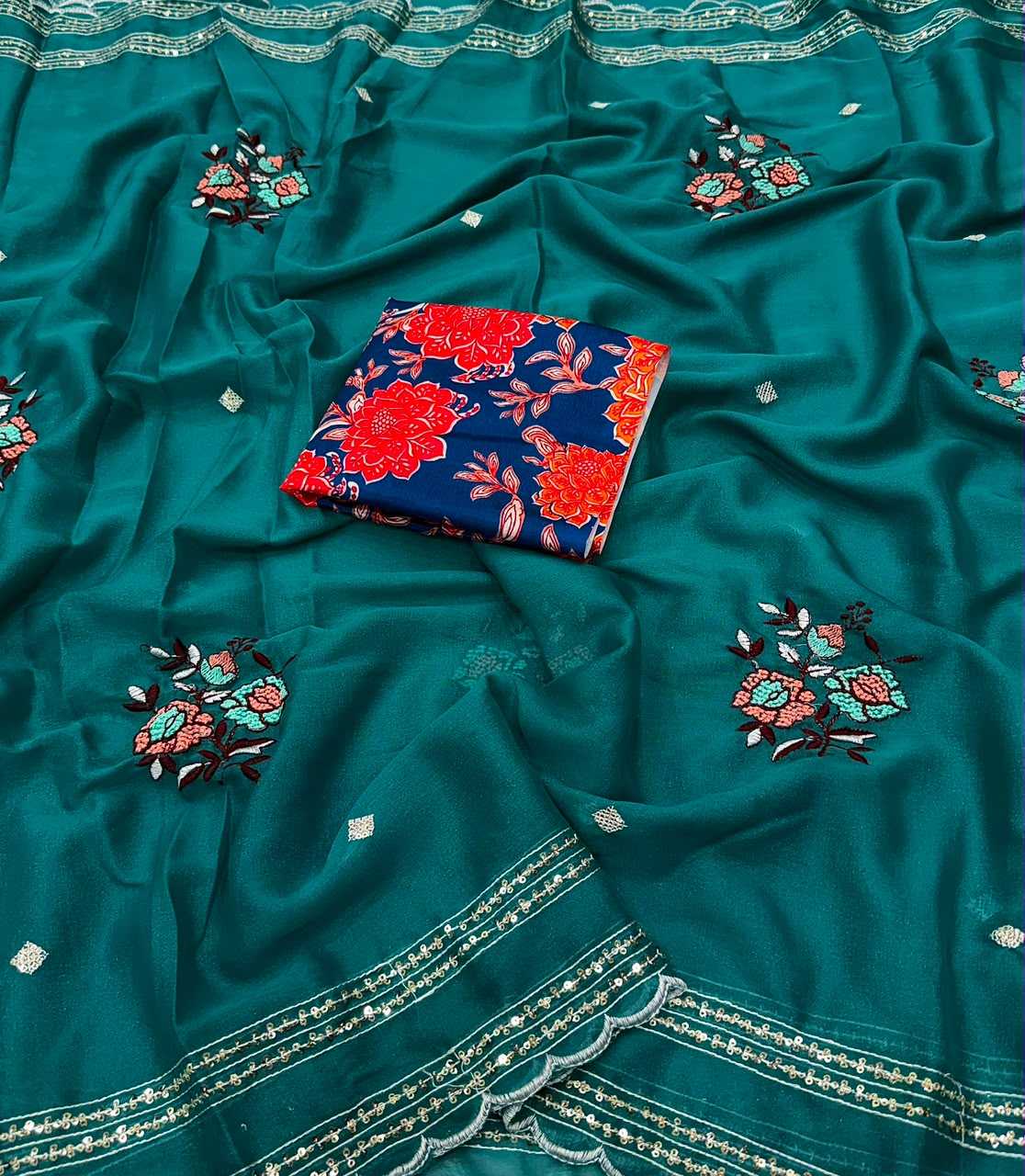 Georgette Designer Saree