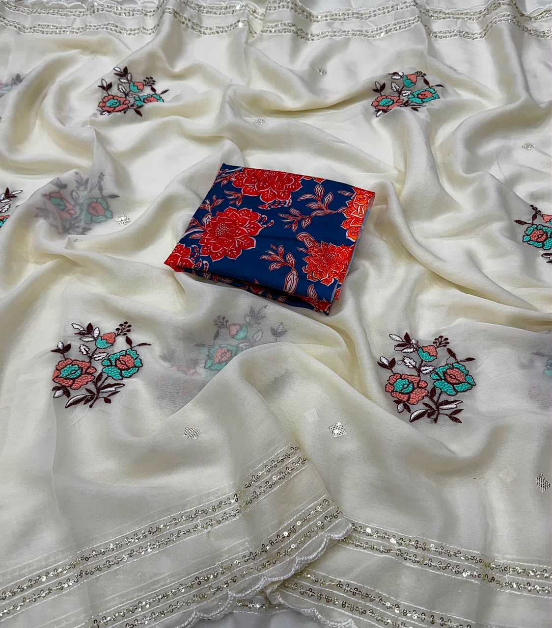Georgette Designer Saree