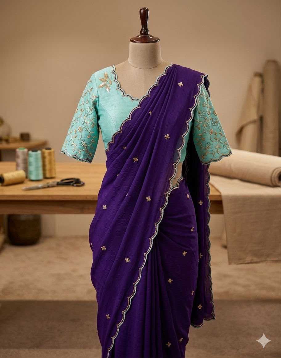 Party Wear Silk Saree