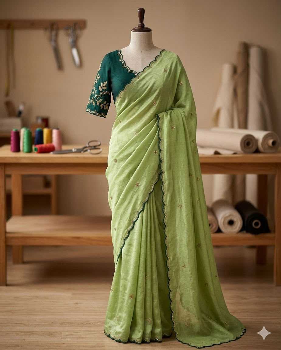 Party Wear Silk Saree