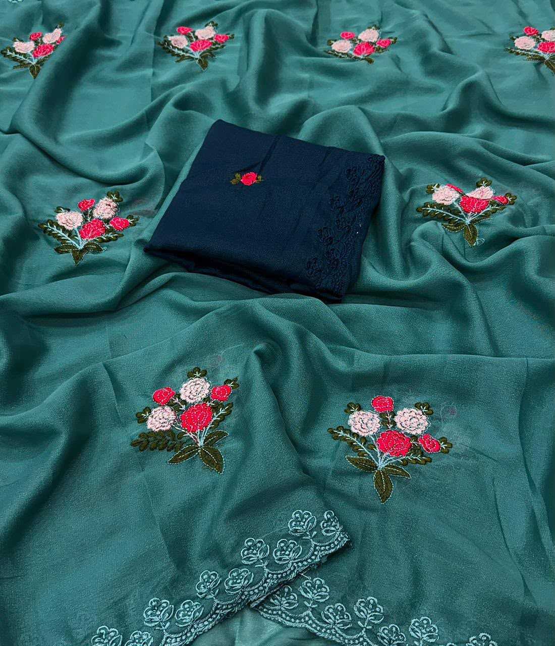 Georgette Designer Saree