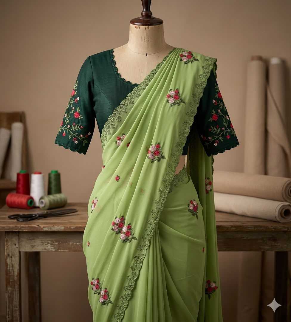 Georgette Designer Saree