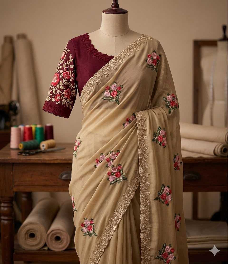 Georgette Designer Saree