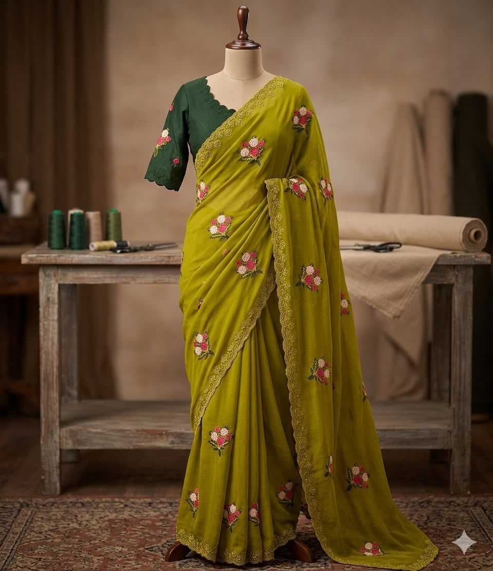 Georgette Designer Saree