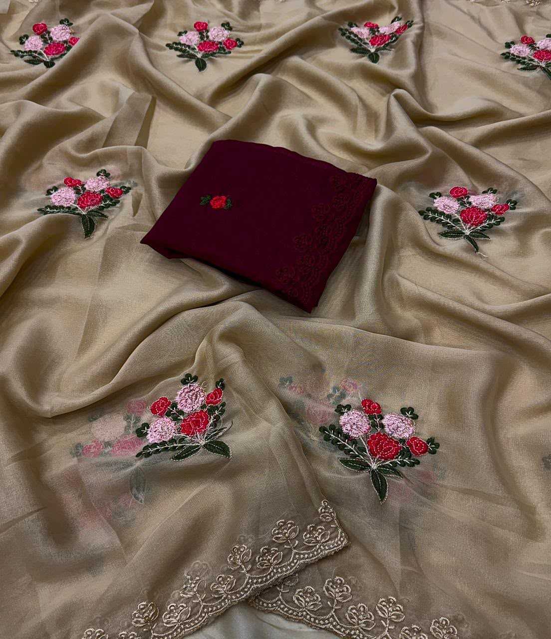 Georgette Designer Saree