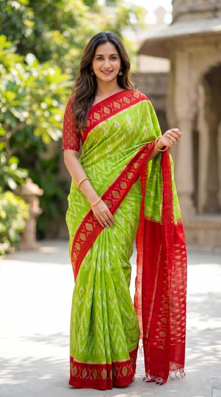 Linen Designer Saree