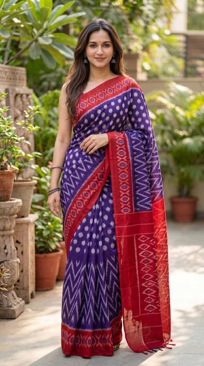Linen Designer Saree