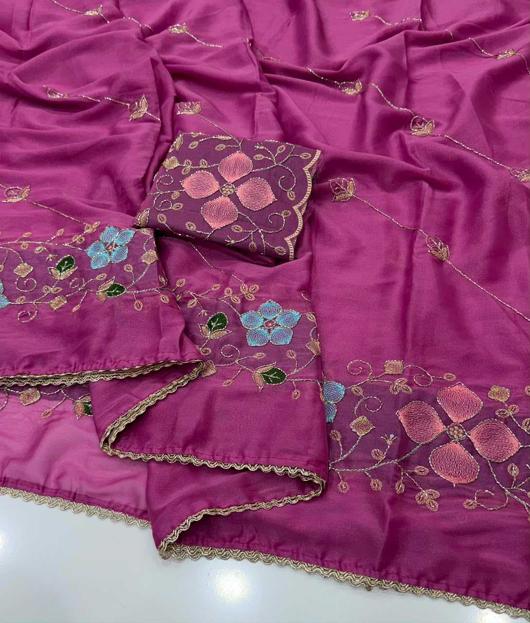 Georgette Party Wear Saree