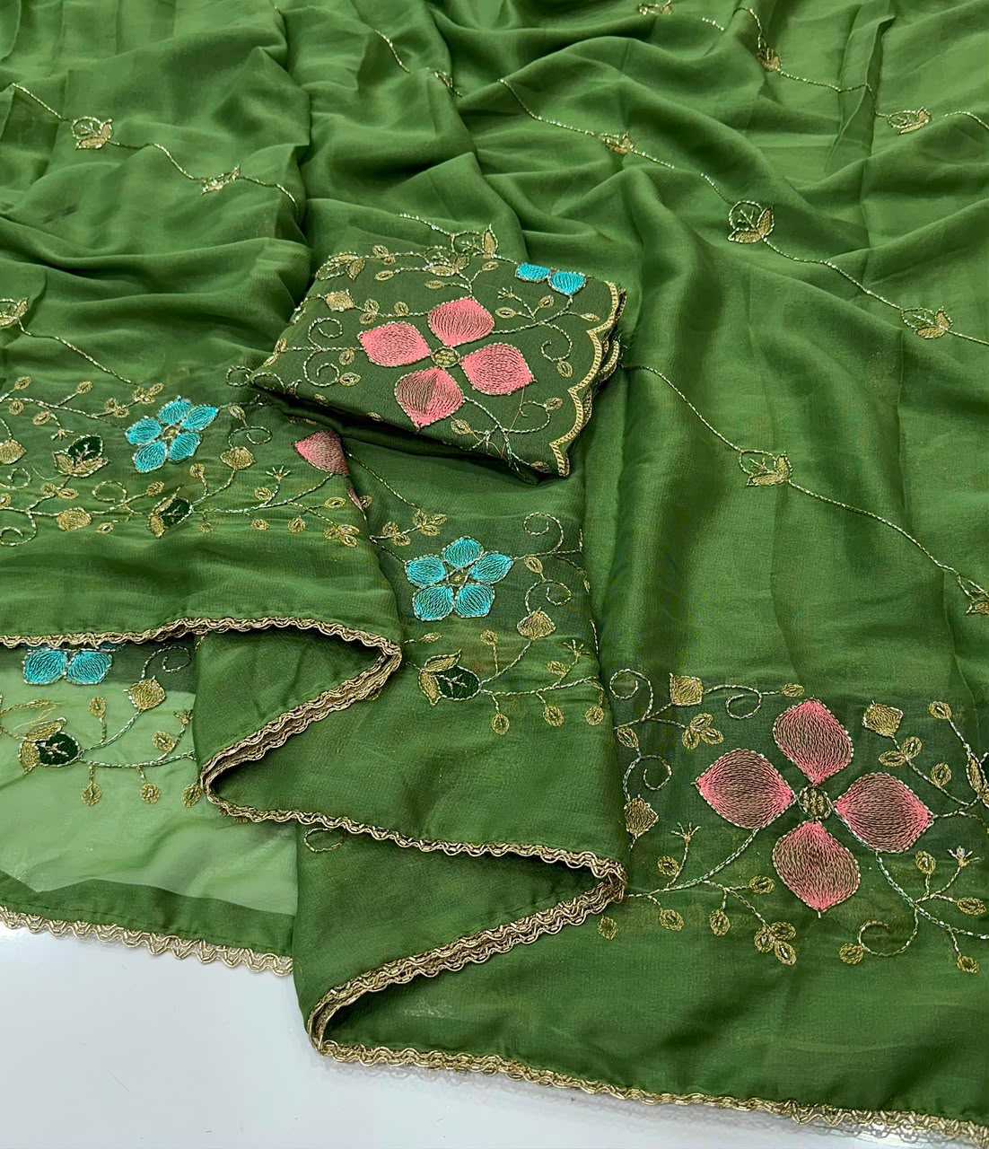 Georgette Party Wear Saree