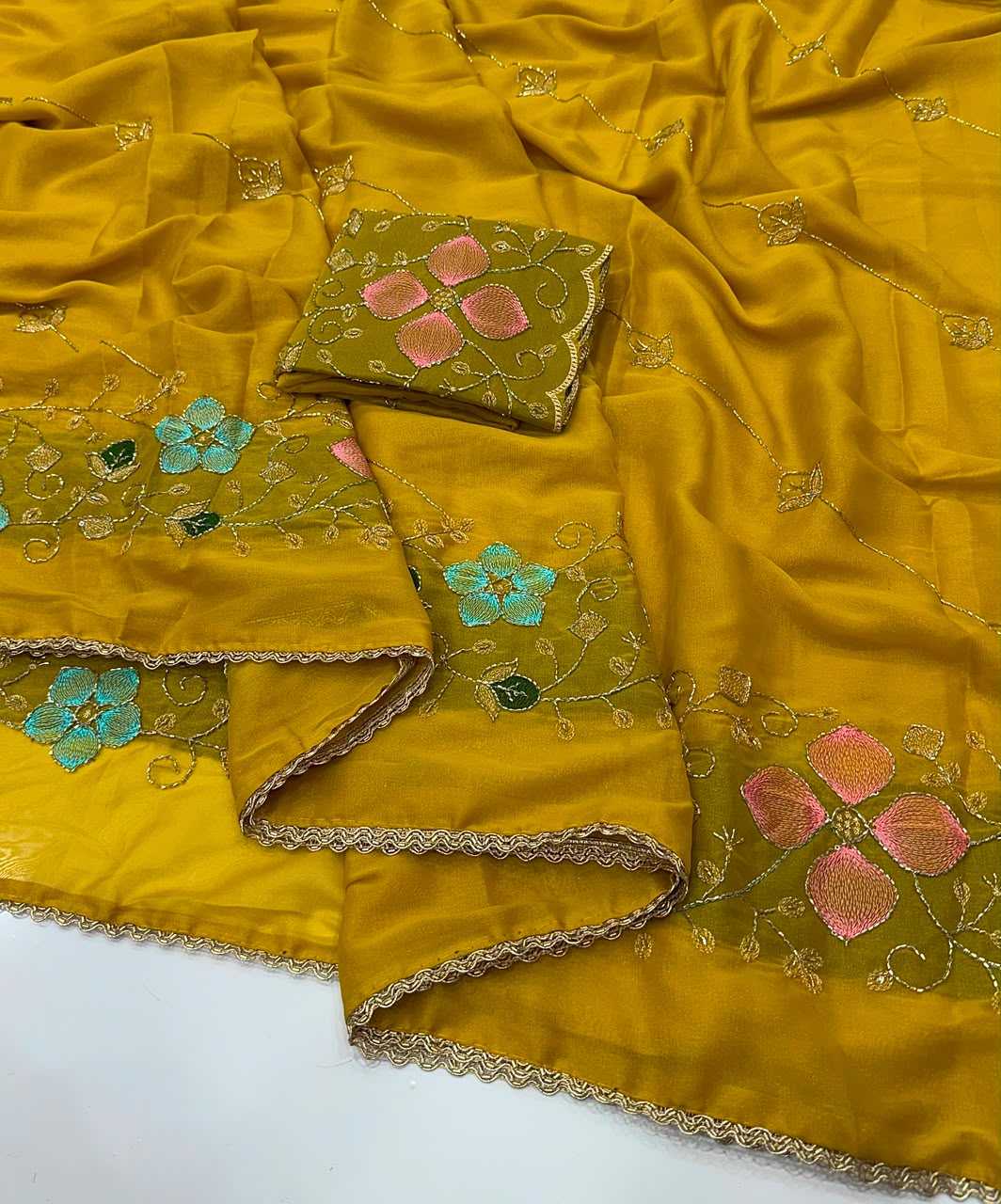Georgette Party Wear Saree