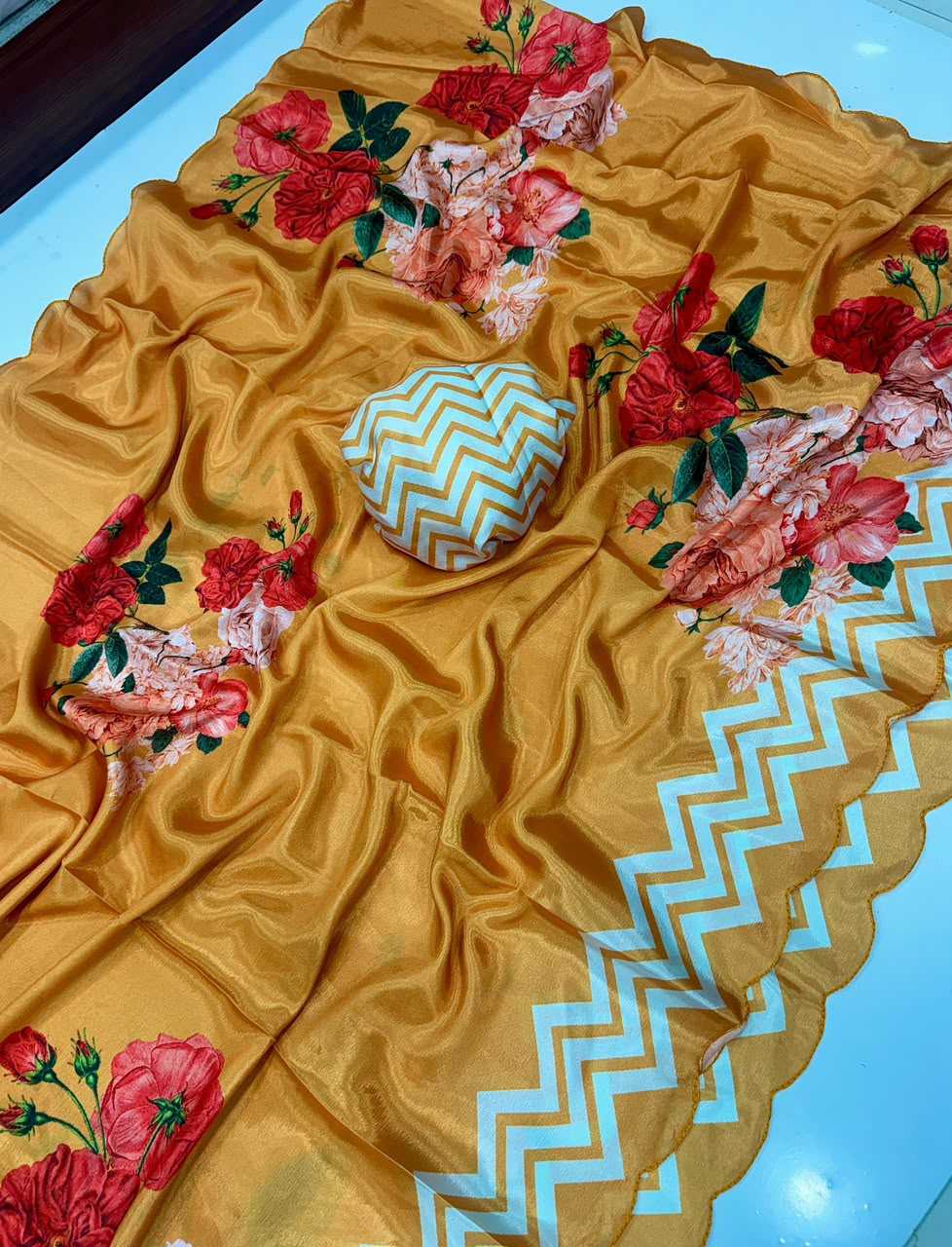 Chinon Designer Saree