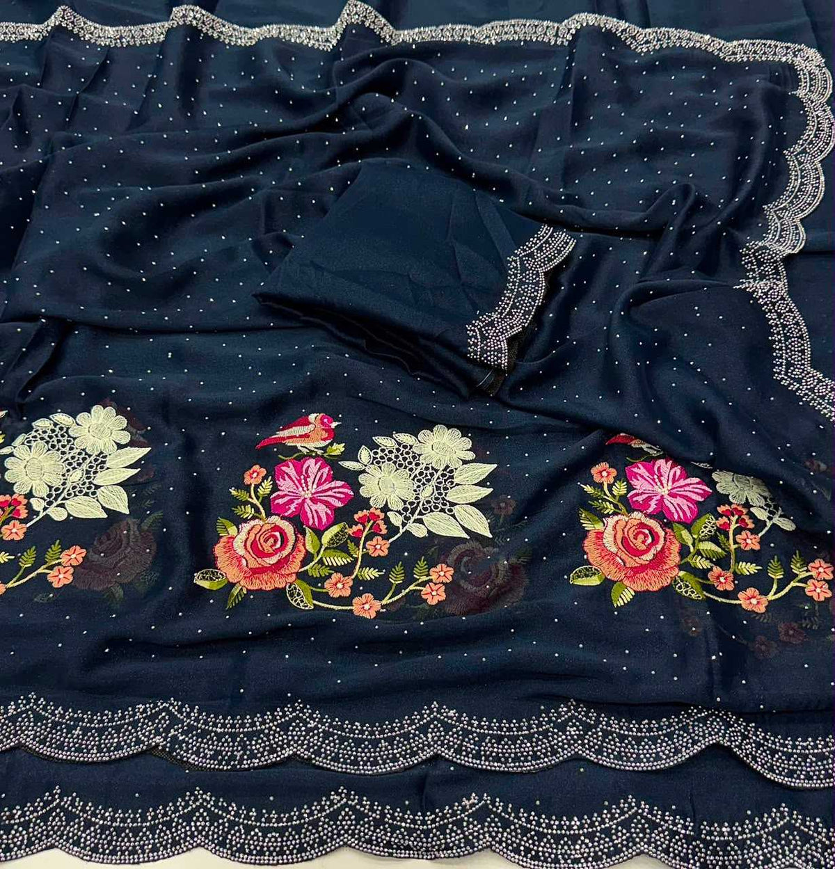 Fancy Georgette Saree