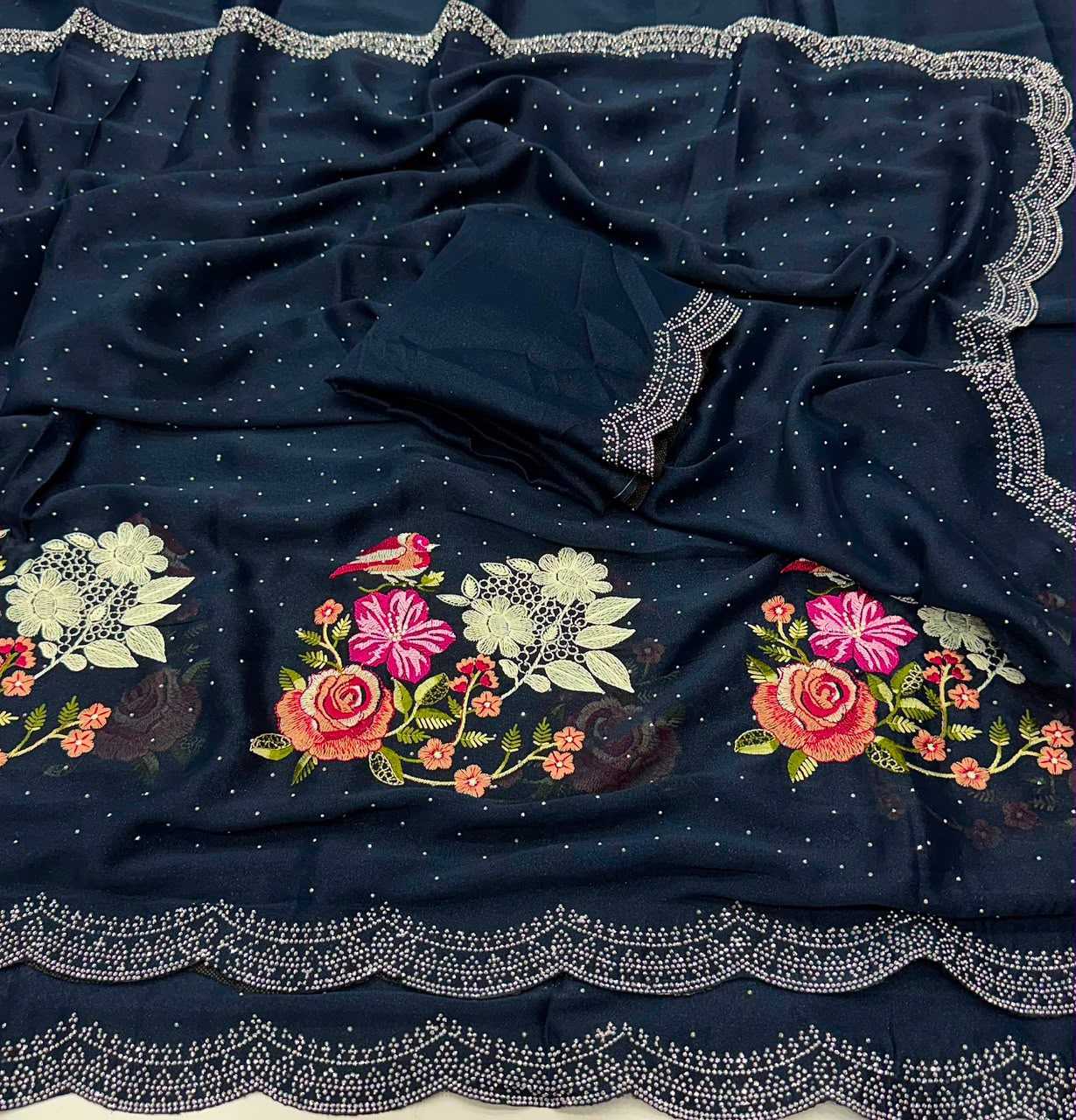 Fancy Georgette Saree