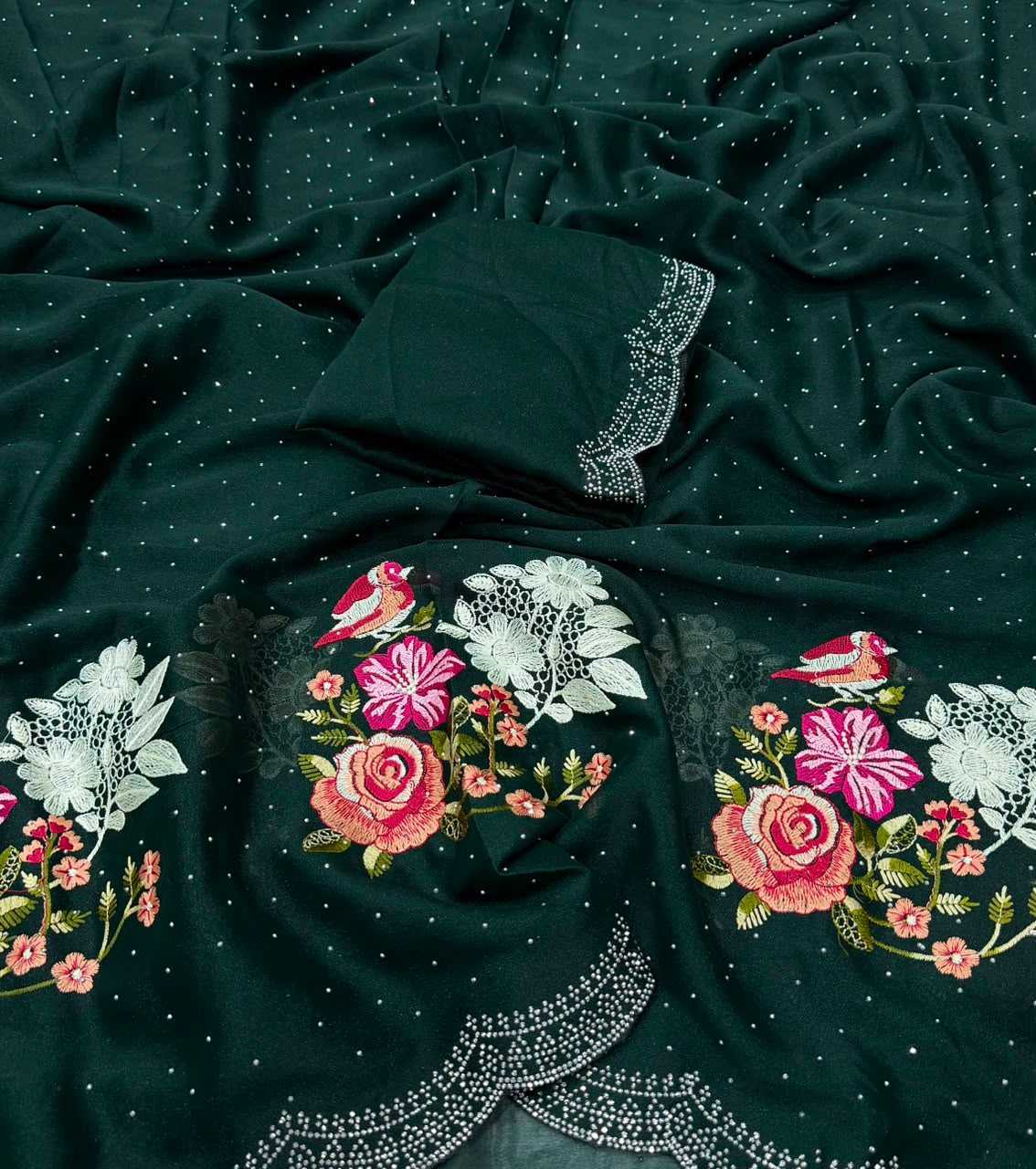 Fancy Georgette Saree