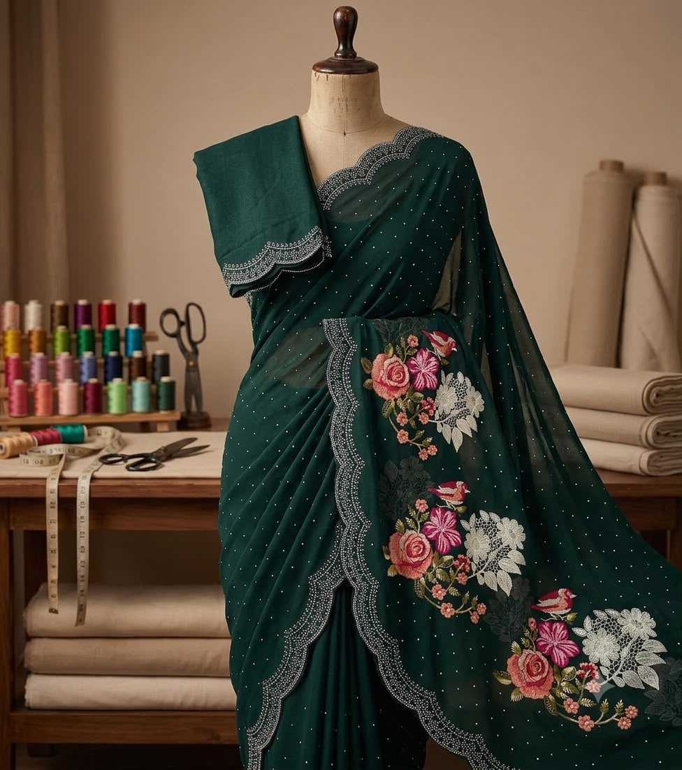 Fancy Georgette Saree