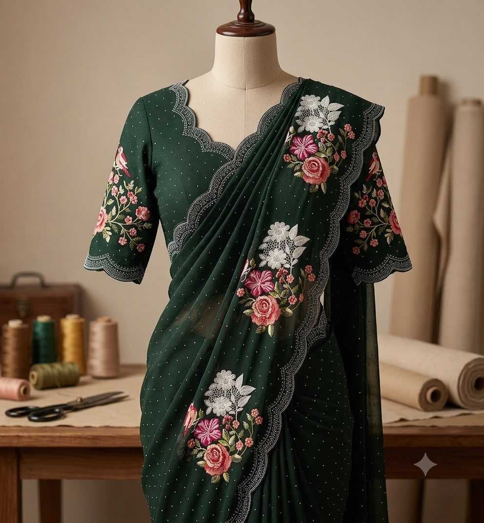 Fancy Georgette Saree